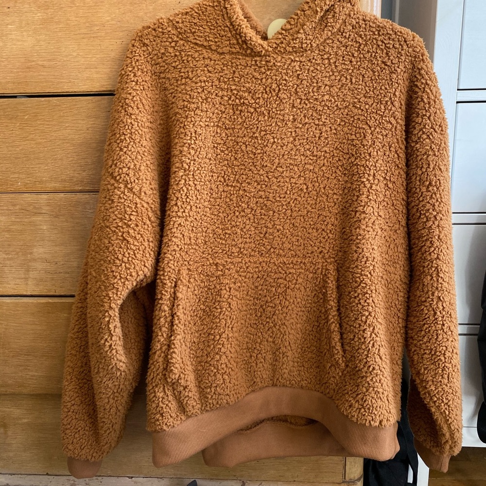 American Eagle Sherpa pullover hoodie